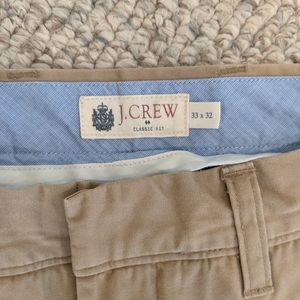 Jcrew men’s khaki pants